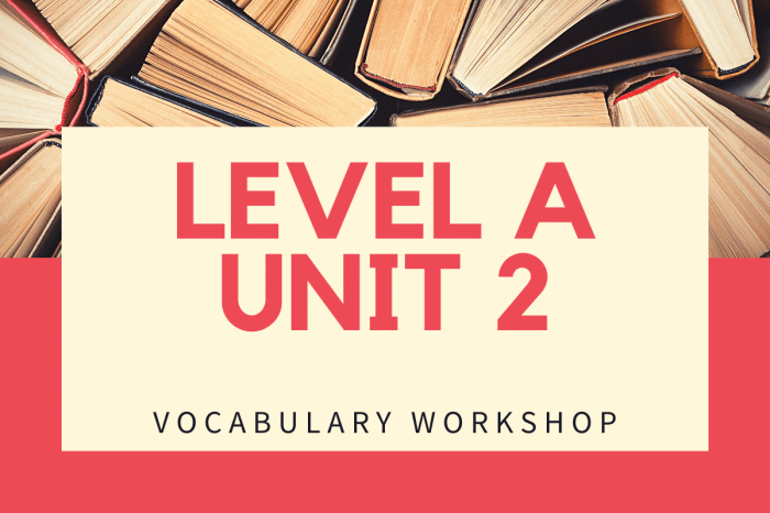 Vocabulary workshop unit 8 answers level c