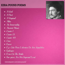 A pact ezra pound analysis