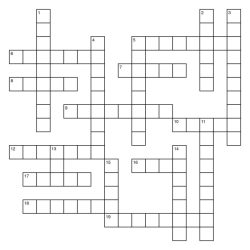 The blank is on you responsibility crossword